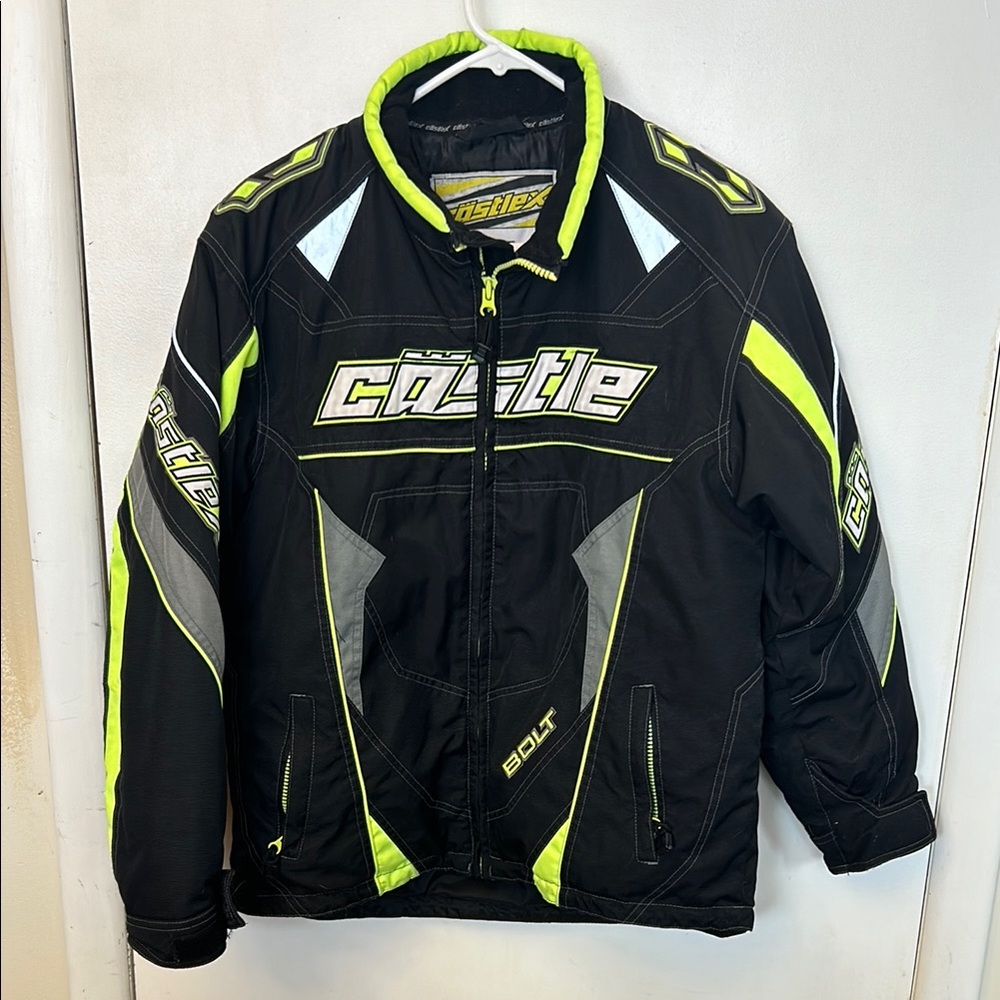 Castlex Kids Black and Yellow Jacket Size XL